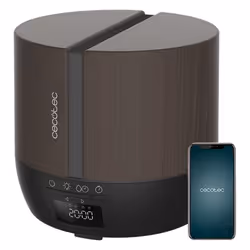 Cecotec 05649 diffuseur aromatique Réservoir Plastique Noir, Marron, Blanc
