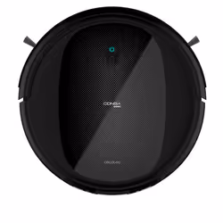 Cecotec 05696, Sans sac, Noir, Rond, LED, 64 dB, 0,165 L