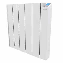 Cecotec ReadyWarm 6000 Thermal Ceramic Connected, Vitrocéramique, IPX4, Intérieure, Mur, Blanc, LCD
