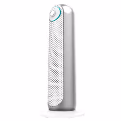 Cecotec 05825, Chauffage de ventilateur électrique, Vitrocéramique, 45°, Intérieure, Sol, Gris, Blanc