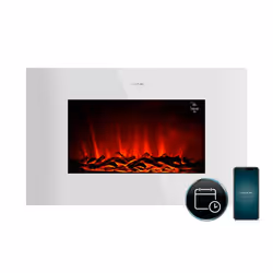 Cecotec 05829 cheminée Intérieure Cheminée encastrable Electrique Blanc