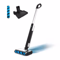 Cecotec FreeGo Wash Balai électrique Batterie Sec&humide Sans sac 40 W Noir, Bleu