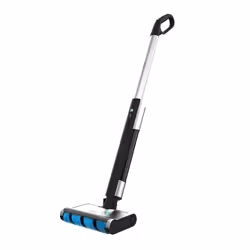 Cecotec FreeGo Wash Balai électrique Batterie Sec&humide Sans sac 40 W Noir, Bleu