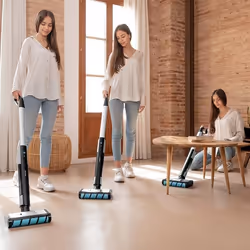 Cecotec FreeGo Wash Balai électrique Batterie Sec&humide Sans sac 40 W Noir, Bleu - Vue supplémentaire 6