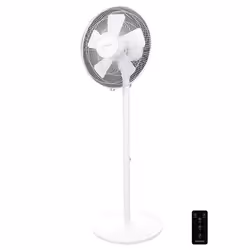 Cecotec 05877, Ventilateur à lame domestique, Blanc, Sol, Table, 75°, Boutons, Secteur