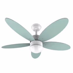 Cecotec 05878, Ventilateur à lame domestique, Vert, Blanc, Plafond, Boutons, Sans fil, 8 h, CC