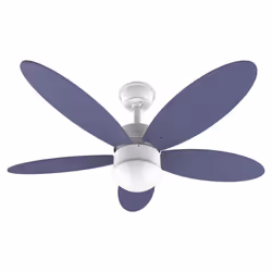 Cecotec 05879, Ventilateur à lame domestique, Violet, Blanc, Plafond, Sans fil, 8 h, CC