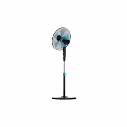 Cecotec EnergySilence 510, Ventilateur à lame domestique, Noir, Bleu, Métallique, Sol, 1150 - 1350 mm, Boutons, Secteur