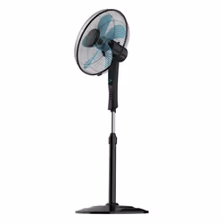 Cecotec 05903, Ventilateur à lame domestique, Noir, Sol, 40 cm, 1100 - 1300 mm, Secteur