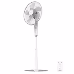Cecotec EnergySilence 1010 Extremeflow, Ventilateur à lame domestique, Blanc, Sol, 1120 - 1350 mm, Boutons, Rotatif, 2 h