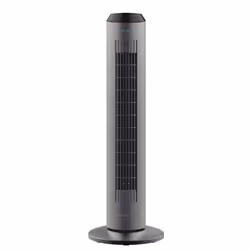 Cecotec EnergySilence 8190 Skyline Ionic, Ventilateur vertical domestique, Noir, Gris, Sol, Sans fil, 8 h, Secteur