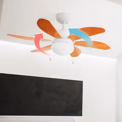 Cecotec 05939 ventilateur Blanc, Bois - Vue supplémentaire 4