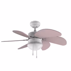 Cecotec 05964, Ventilateur à lame domestique, Violet, Blanc, Plafond, 92 cm, Secteur, 50 W