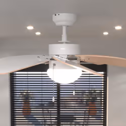 Cecotec 05966 ventilateur Orange, Blanc