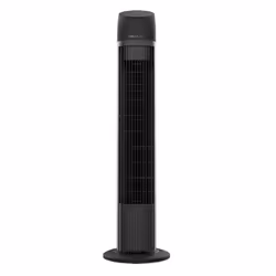 Cecotec 05971, Ventilateur vertical domestique, Noir, Sol, Tactile, 12 h, LED