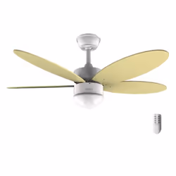 Cecotec 05997, Ventilateur à lame domestique, Jaune, Plafond, 106 cm, 8 h, Secteur