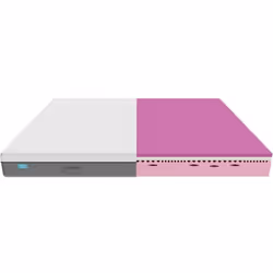 Cecotec Matelas Flow Original 80x190 3 couches, 25 cm de hauteur, haute fermeté, mousse HRC2 +, morphadapt + mousse, noyau mo ...