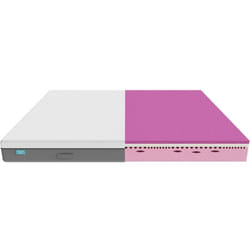 Cecotec Matelas Flow Original 80x190 3 couches, 25 cm de hauteur, haute fermeté, mousse HRC2 +, morphadapt + mousse, noyau mousse frais et easyclean