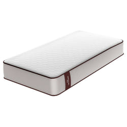 Cecotec Matelas Flow PureVital 1900 105X190 Multi-couche, hauteur de 21 cm, haute fermeté, noyau mousseux, double système double système pour l'hiver