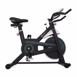 Cecotec Drumfit, Vélo ergométrique, Air, Calories, Distance, Rythme cardiaque, Vitesse, Temps, Noir, Capteurs au niveau des p ...