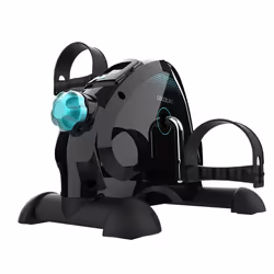 Cecotec Drumfit Cycle Compact, Mini vélo d'appartement, 100 kg, Manuel, Calories, Distance, Vitesse, Temps, Noir, Turquoise,  ...