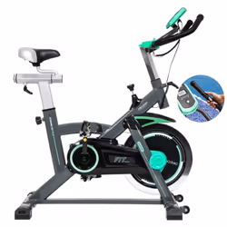 Cecotec Vélo d'intérieur Extreme 20 X. Volant d'inertie 20 kg, stabilisateurs, guidon réglable en hauteur, fauteuil confort a ...