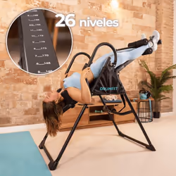 Cecotec Drumfit Inversion 1800 Rack d'alimentation/de base Dossier réglable Gym, Maison Noir - Vue supplémentaire 5