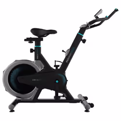 Cecotec DrumFit Indoor 13000 Race Sprint, Vélo d'appartement, Magnétique, 110 kg, Manuel, Calories, Distance, Temps, Noir