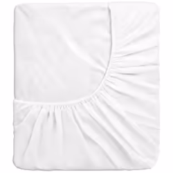 Protège-matelas en fibre naturelle thermorégulatrice Tencel. Respirant et doux, il possède des propriétés antifongiques et an ...