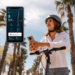 Cecotec Bongo D20 XL Connected Noir, Bleu, Gris 25 km/h 5 Ah - Vue supplémentaire 8