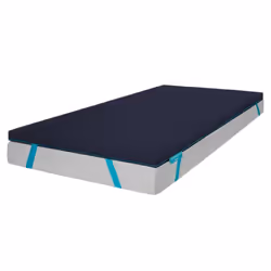 Cecotec Surmatelas Flow Topserenity 150x190. Core 100% viscoélastique, Sangles élastiques Anti-Glissade, fermeté Moyenne élev ...