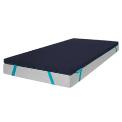 Cecotec Surmatelas Flow Topserenity 150x190. Core 100% viscoélastique, Sangles élastiques Anti-Glissade, fermeté Moyenne élevée, Hauteur de 5 cm, Couv