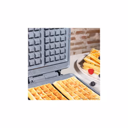Cecotec Fun Gofrestone Double 2 gauffre(s) 1200 W Gris, Blanc - Vue supplémentaire 2