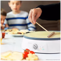 Cecotec 08008 appareil à crêpes 4 crèpe(s) 1200 W Blanc - Vue supplémentaire 4