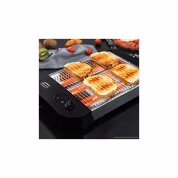Cecotec 08010 grille-pain 6 900 W Noir, Acier inoxydable