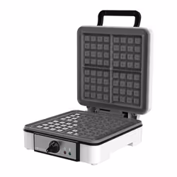 Cecotec 08017 moule à gauffres 4 gauffre(s) 1200 W Acier inoxydable, Blanc