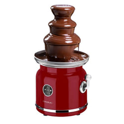 Cecotec 08020 fontaine à chocolat Rouge, Acier inoxydable 90 W 350 g