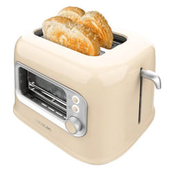 Cecotec RetroVision Beige 5 2 part(s) 700 W Beige, Acier inoxydable