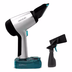 Cecotec Conga Rockstar 3700 Glass, Sec&humide, fenêtre, Sans sac, Noir, Argent, Turquoise, 0,05 L, Batterie