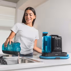 Cecotec 08116 aspirateur de table Noir, Bleu Sans sac - Vue supplémentaire 6