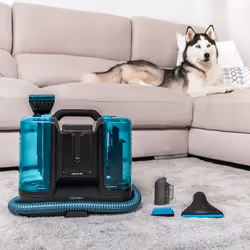 Cecotec 08116 aspirateur de table Noir, Bleu Sans sac - Vue supplémentaire 9
