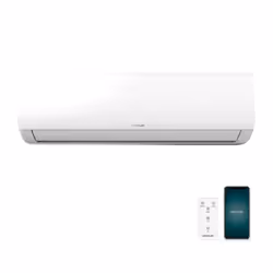 Cecotec 08185, Unité intérieure de climatisation, Blanc, refroidir, Déshumidifier, Ventilateur, chauffage, 3400 W, 22 m², 342 ...