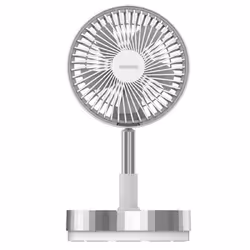 Cecotec EnergySilence 800, Ventilateur à lame domestique, Gris, Blanc, Sol, Table, Boutons, Remote, Batterie, Batterie intégr ...