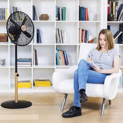 Cecotec 08233 ventilateur Noir, Bois - Vue supplémentaire 7