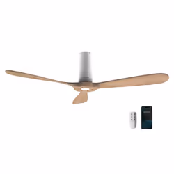 Cecotec 08237, Ventilateur à lame domestique, Bois, Plafond, 132 cm, 8 h, IP44