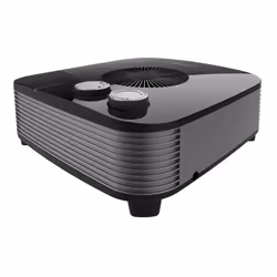 Cecotec 08255, Chauffage de ventilateur électrique, Intérieure, Table, Noir, Gris, Rotatif, 2000 W