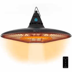 Chauffage d’extérieur avec une puissance maximale de 1500 W. Technologie halogène qui offre une chaleur agréable et immédiate ...