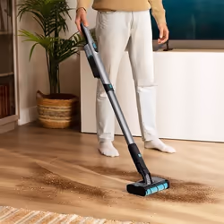 Cecotec Scoba 2100 Twice Aspirateur traineau Batterie Sec Cyclonique Sans sac 210 W Noir, Bleu - Vue supplémentaire 4