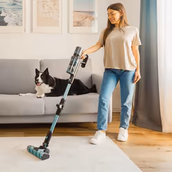 Cecotec Rockstar 3500 Storm Flex Animal Conga Aspirateur-balai 2 en 1 Batterie Sec&humide Sans sac 500 W Noir 2,5 Ah