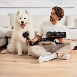 Cecotec Conga Rockstar 6500 Century ErgoWet Animal Aspirateur traineau Batterie Sec&humide Eau Sans sac Noir, Bleu 2,5 Ah - Vue supplémentaire 4